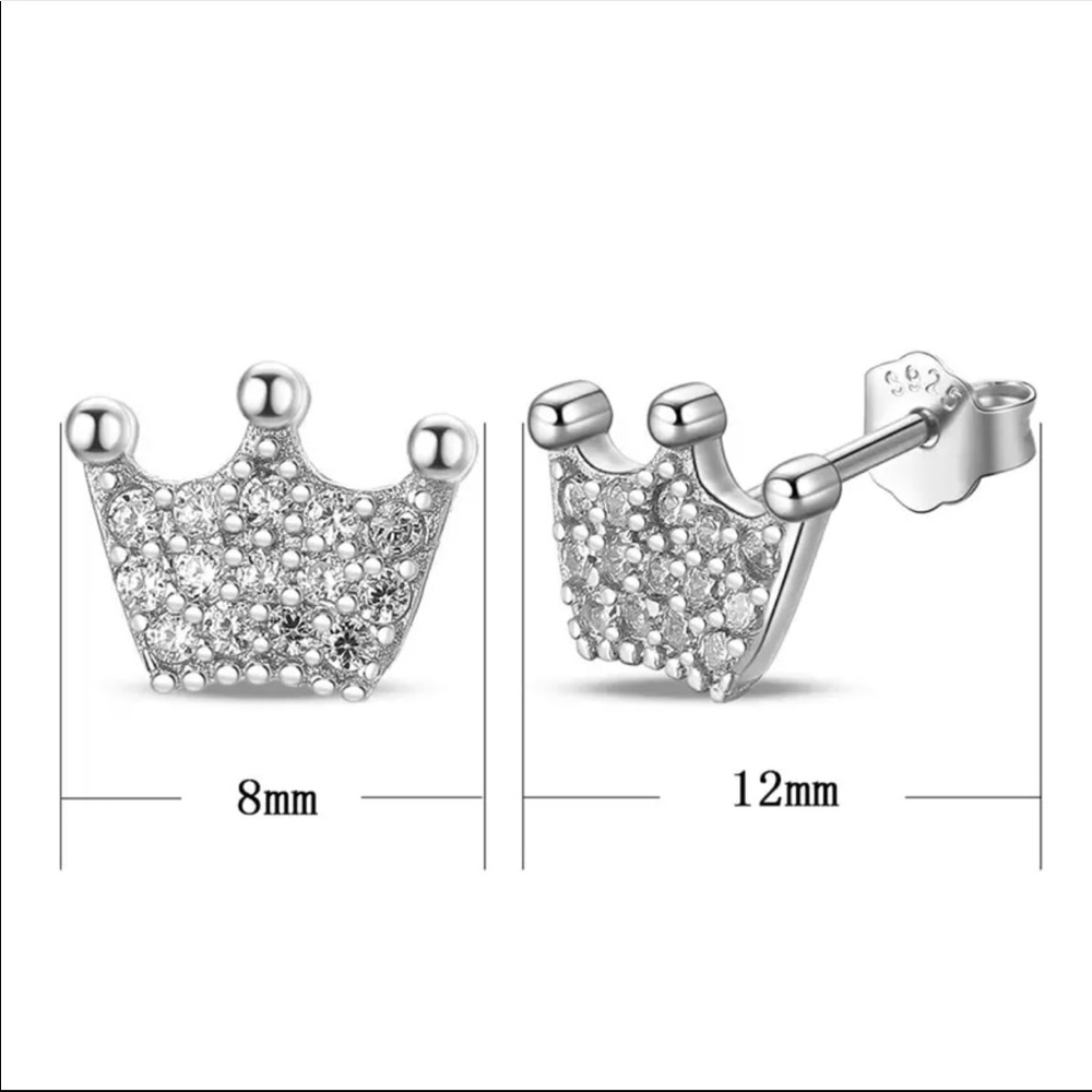 🌟 Gold plated Stud Earrings - Picture 4 of 5